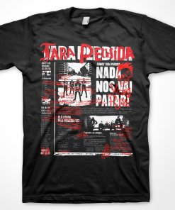 Tshirt Tara Perdida - Vida Punk - Preta