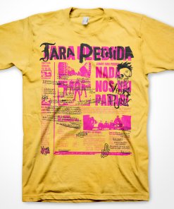Tshirt Tara Perdida - Vida Punk - Amarelo